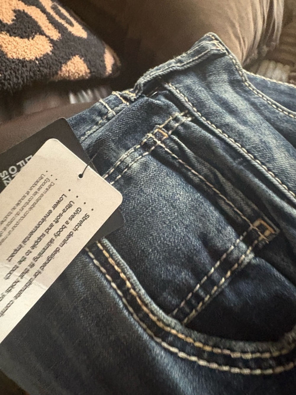 Silver Jeans Women's Dark Blue Bootcut Jeans size New with tags - Picture 9 of 9
